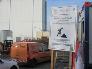 Baustart an der Rohrstraße